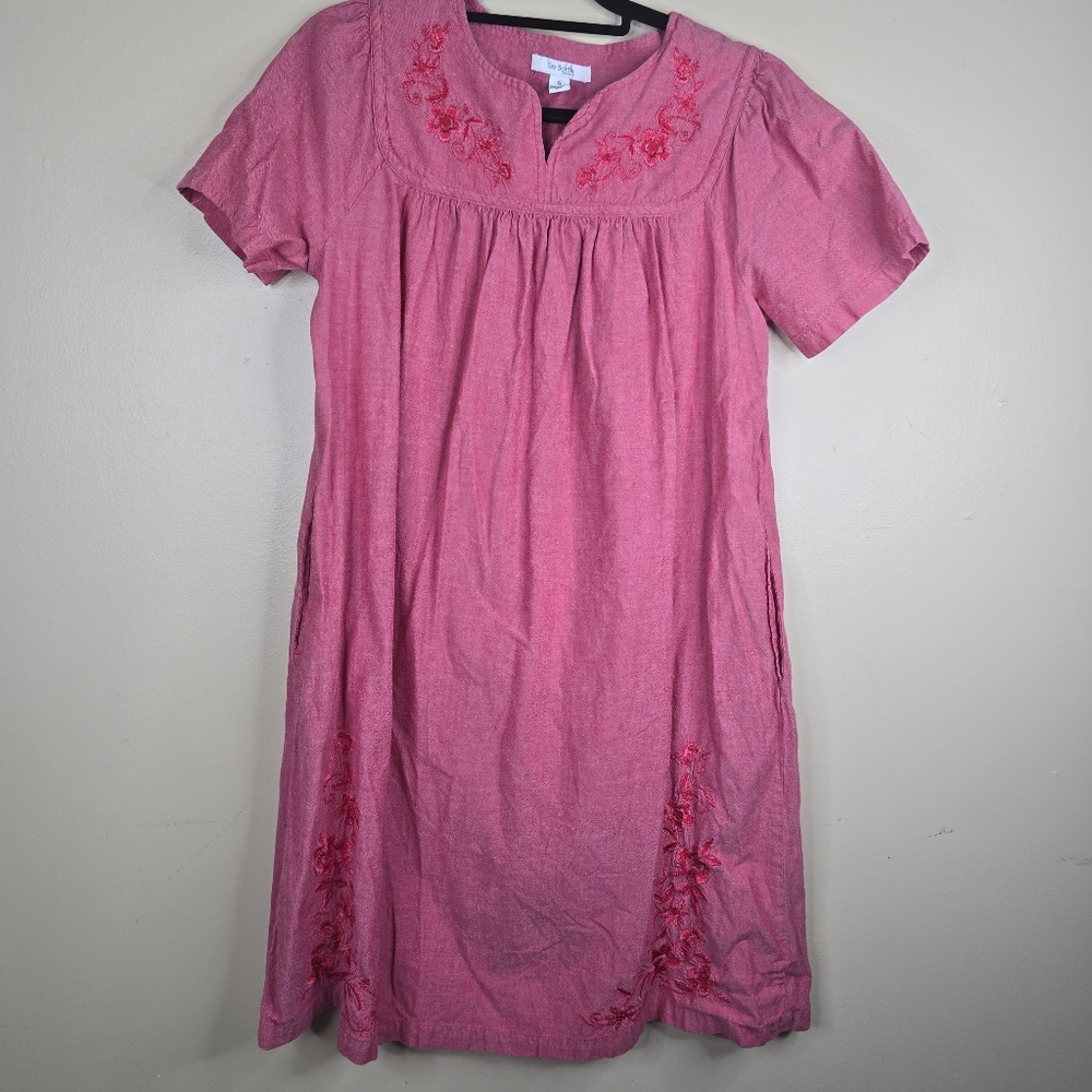 Go softly cotton patio dress size S